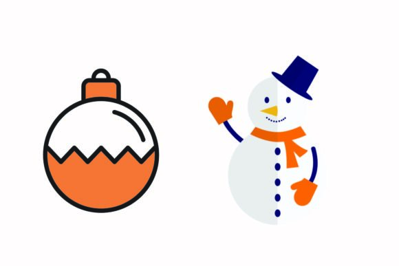A Festive Graphic Design Asset for Local Business Branding
