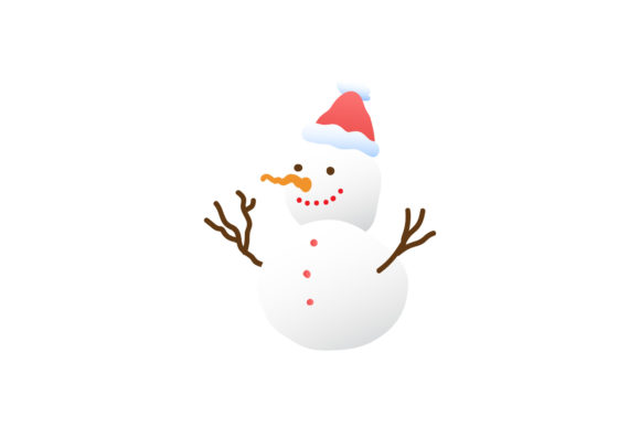 A Festive Snowman Illustration for Cozy Brand Designs