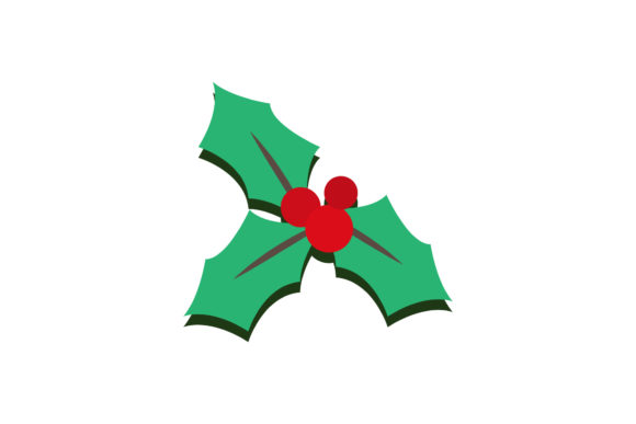 A Mistletoe Graphic Asset for Commercial Illustrations