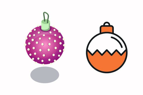 A Practical Review of Christmas Decoration Balls Illustration Graphics