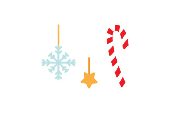 Candy and Decoration Christmas Set: A Festive Graphics Delight