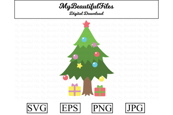 Christmas Tree Clipart: A Versatile Graphics Asset