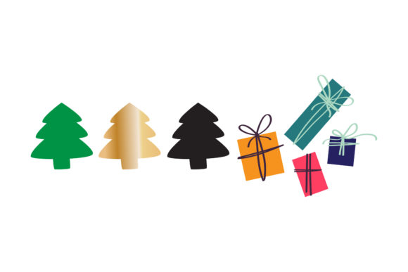 Christmas Tree Vector Graphics for Festive Illustrations