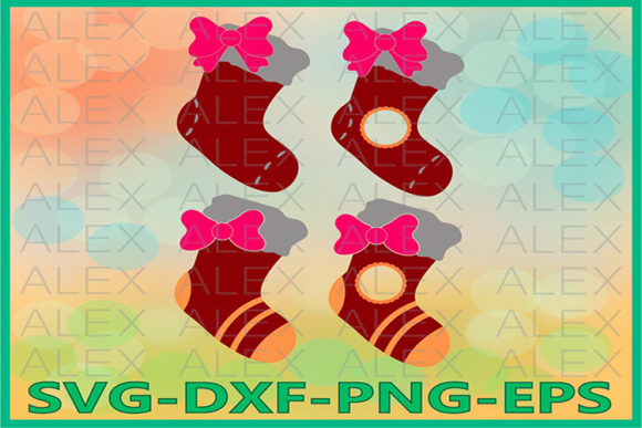 Festive Santa Stockings: Perfect for Holiday Branding