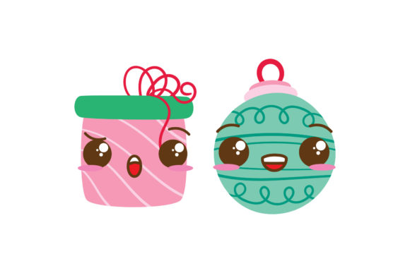 Gift and Ornament Christmas Set: A Versatile Graphics and Illustrations Asset