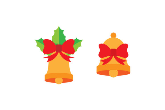 Jingle Bell Set Christmas Set: Perfect for Festive Graphics and Illustrations