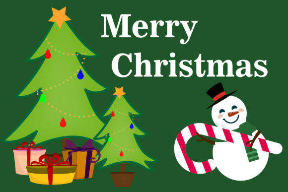 Merry Christmas Spruce Tree Background: Festive Graphics for Handmade Creations
