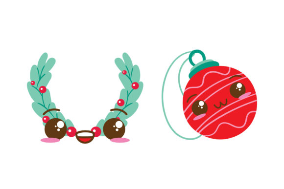 Mistletoe and Decoration Christmas Set: A Versatile Graphics Bundle