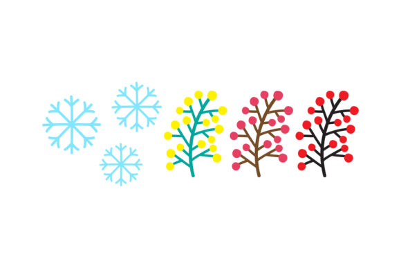 Mistletoe Snow Christmas Set: A Versatile Graphics and Illustrations Asset