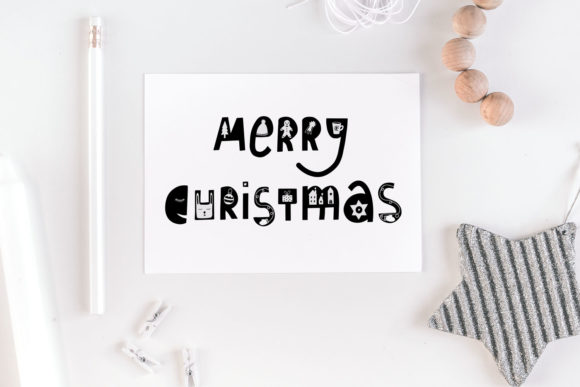 Review: Merry Christmas Lettering with Doodles Graphics