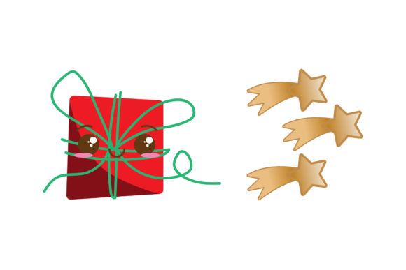 Stars and Gift Box Christmas Asset Set: A Designer’s Review